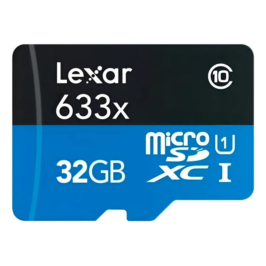 CARTÃO MEMÓRIA LEXAR MICRO SD HC 32GB 100MB/S UHS-I V10 LMS0633032G-BNNNG
