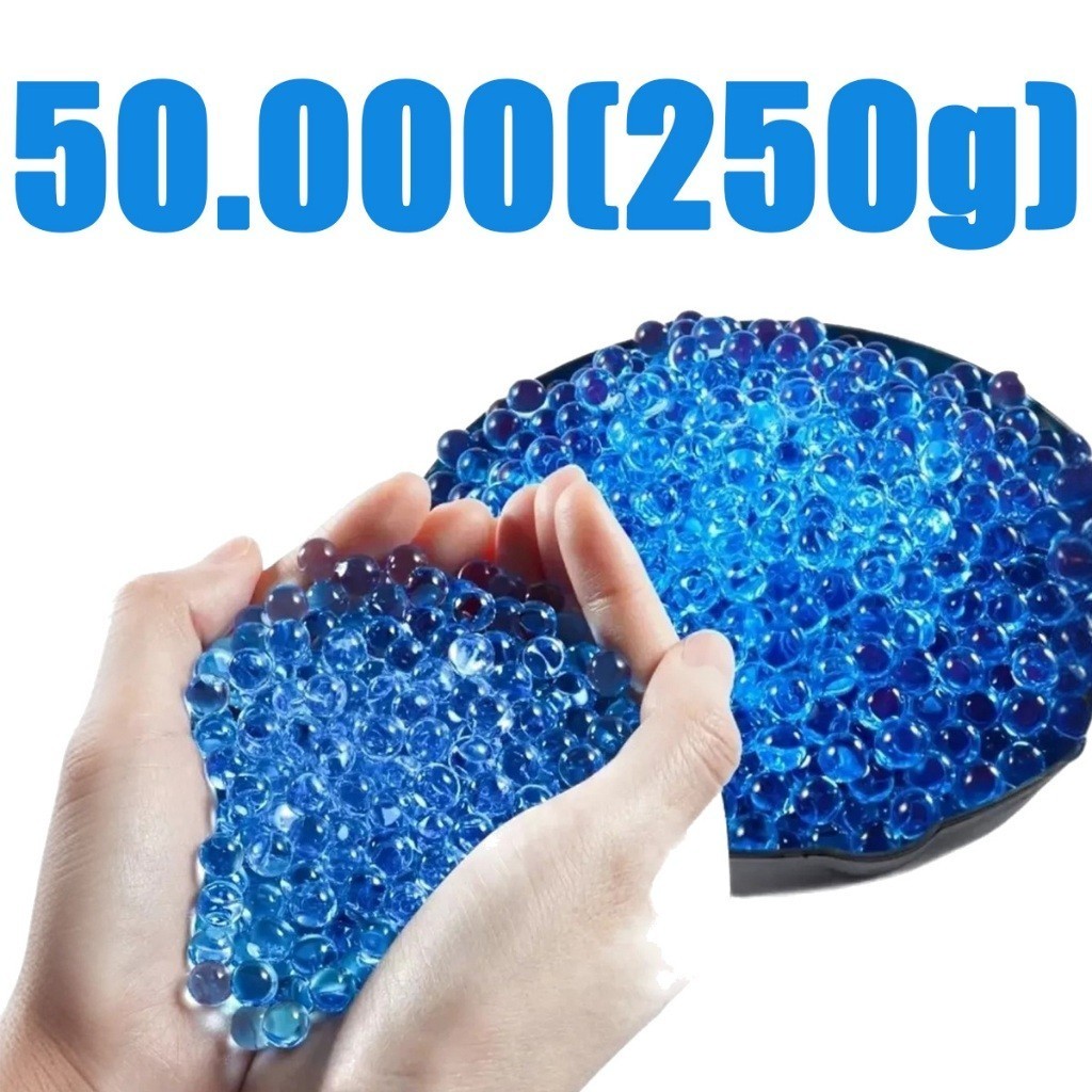 50000 / 50 Mil Bolinha De Gel 7mm Cresce Na Aágua Para Arminha Orbeez