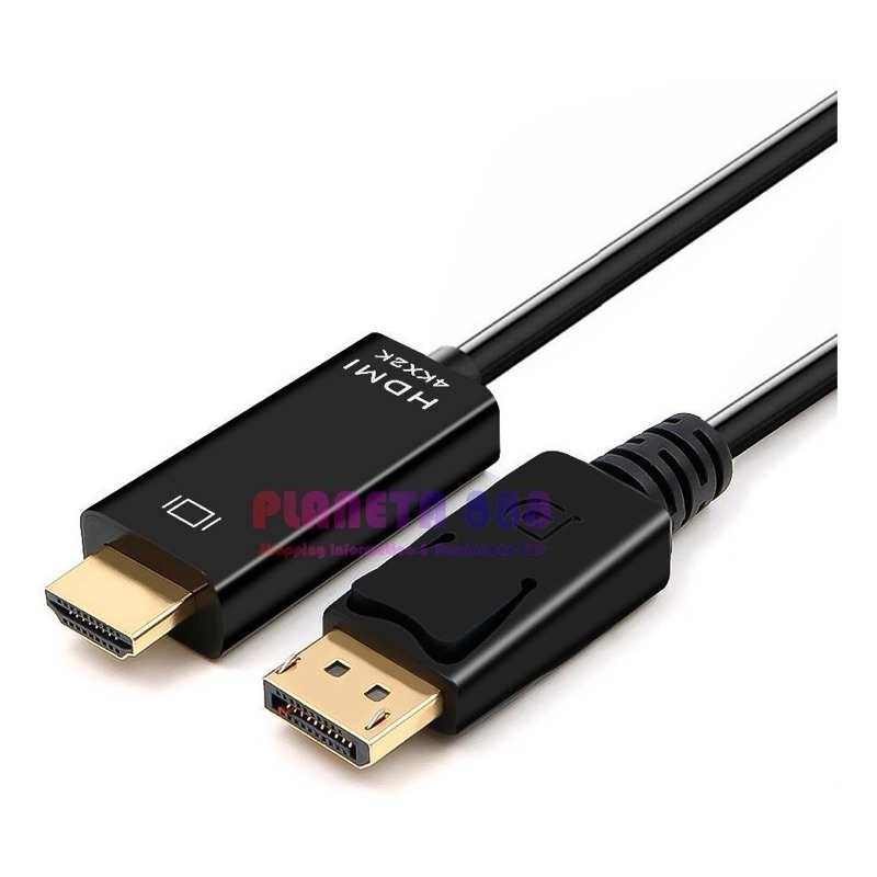 Cabo Adaptador Displayport Para Hdmi 3-Metros – Tomate