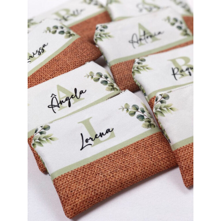 6 Porta Moedas Personalizado para Lembrancinha 14X