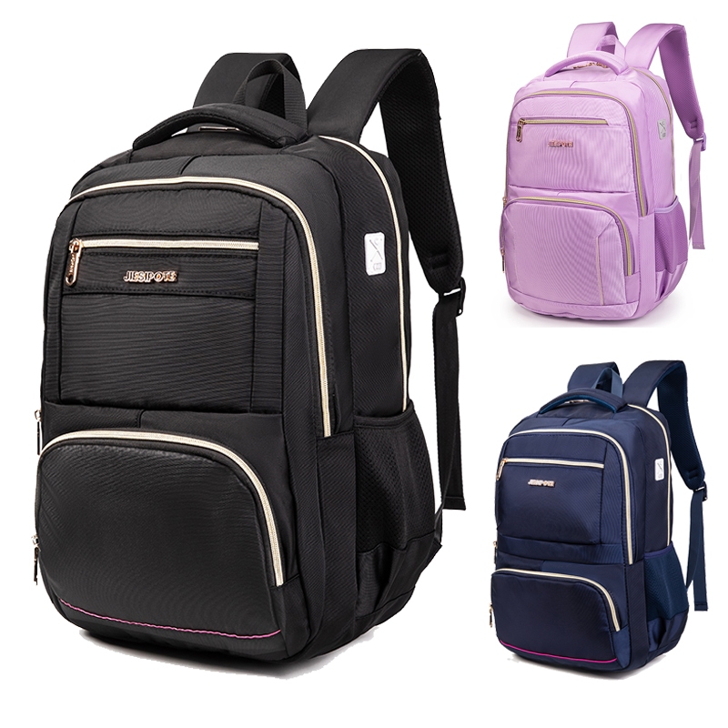 Mochila Feminina Escolar Bolsa Grande Moda Impermeável Resistente para Notebook Viagem Trabalho