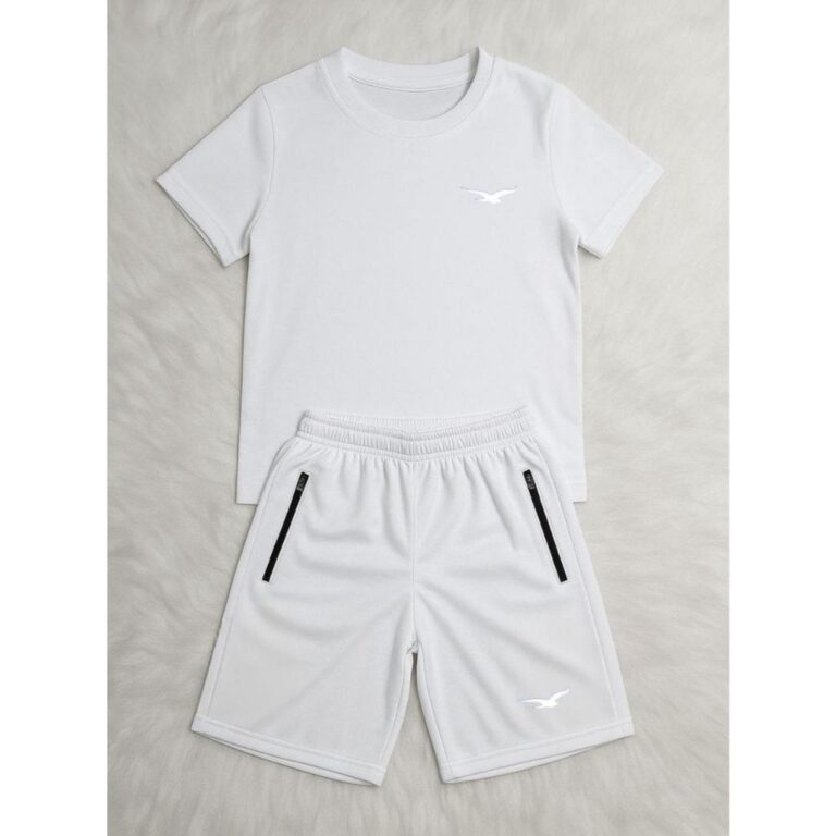 KIT Infantil Camiseta e Bermuda  Juvenil Masculino