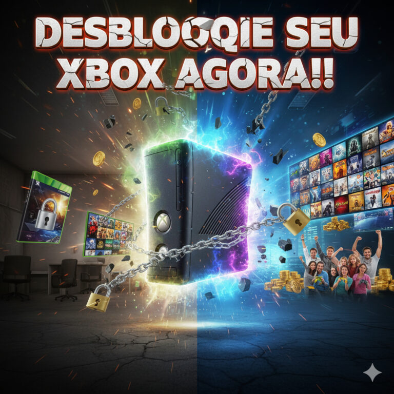 HD Externo 500Gb/Pendrive de Jogos de Xbox 360 Des