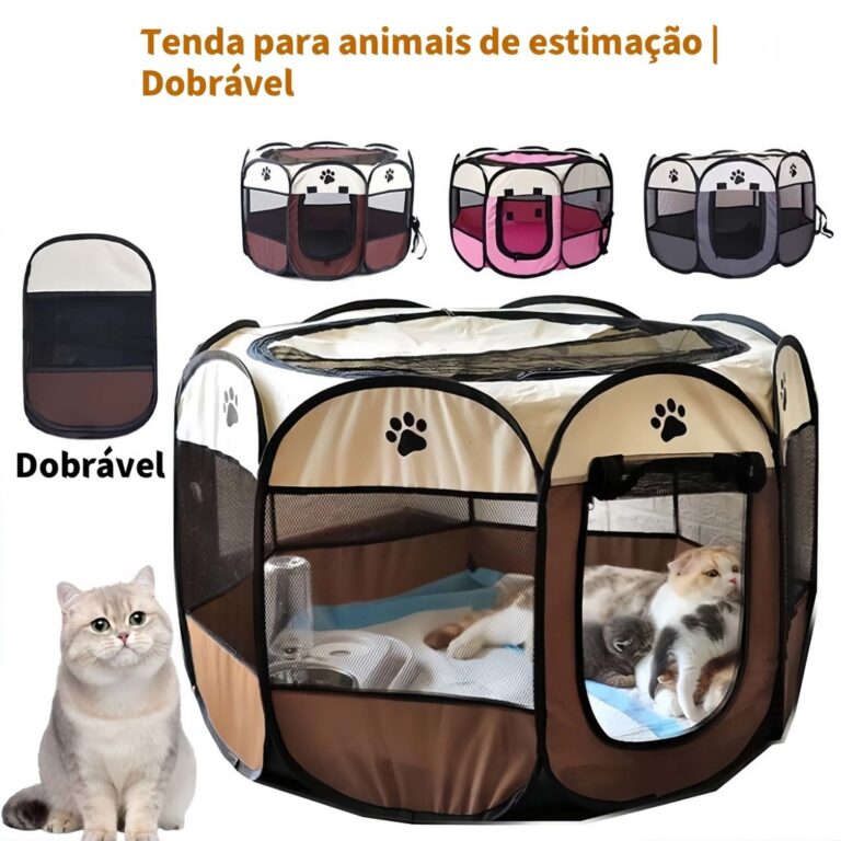 Tenda para gatos casa para animais de estimação 