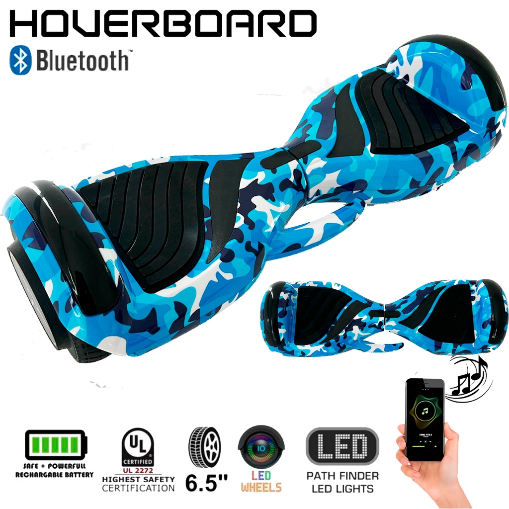 Hoverboard Skate Eletrico Infantil Criança Adulto C/ Bluetooth Bivolt Com Leds Colorido Overboard