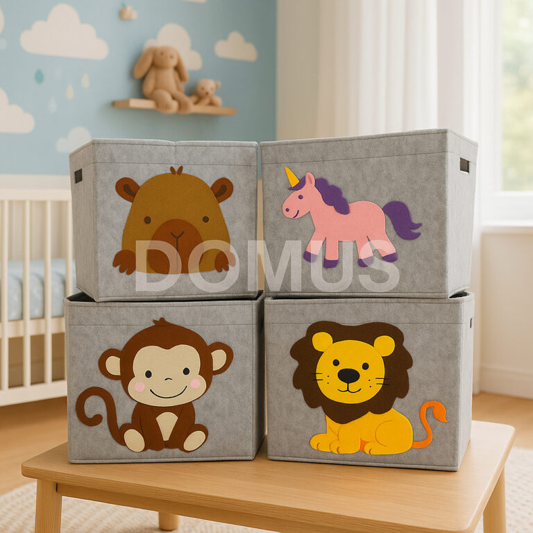 Organizador Cesto Multiuso Dobrável Brinquedos Ro