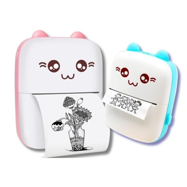 Mini Impressora Térmica Bluetooth Portátil Sem F