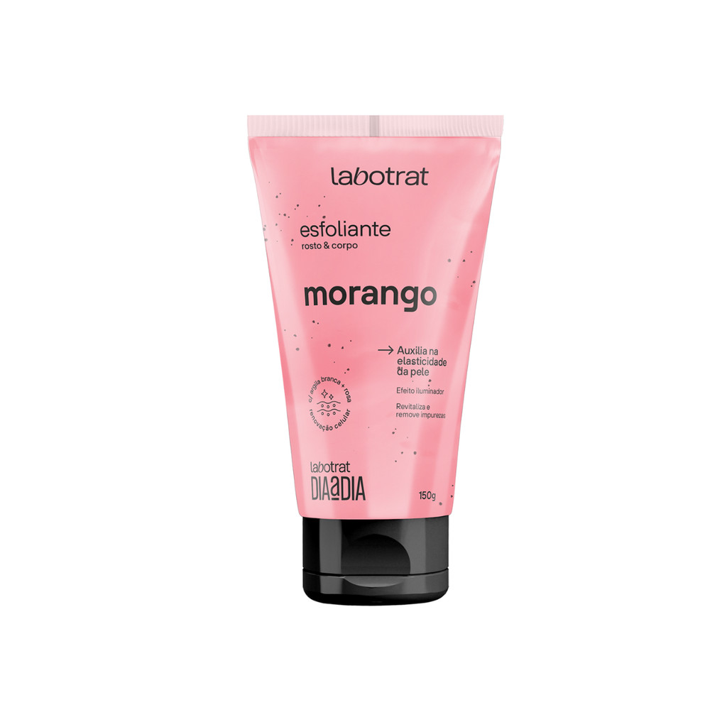 Esfoliante Corporal e Facial Labotrat Morango 150g