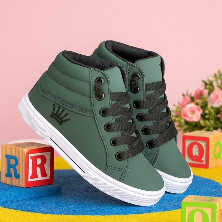 Tenis Infantil Masculino Cano Alto Design Escolar 