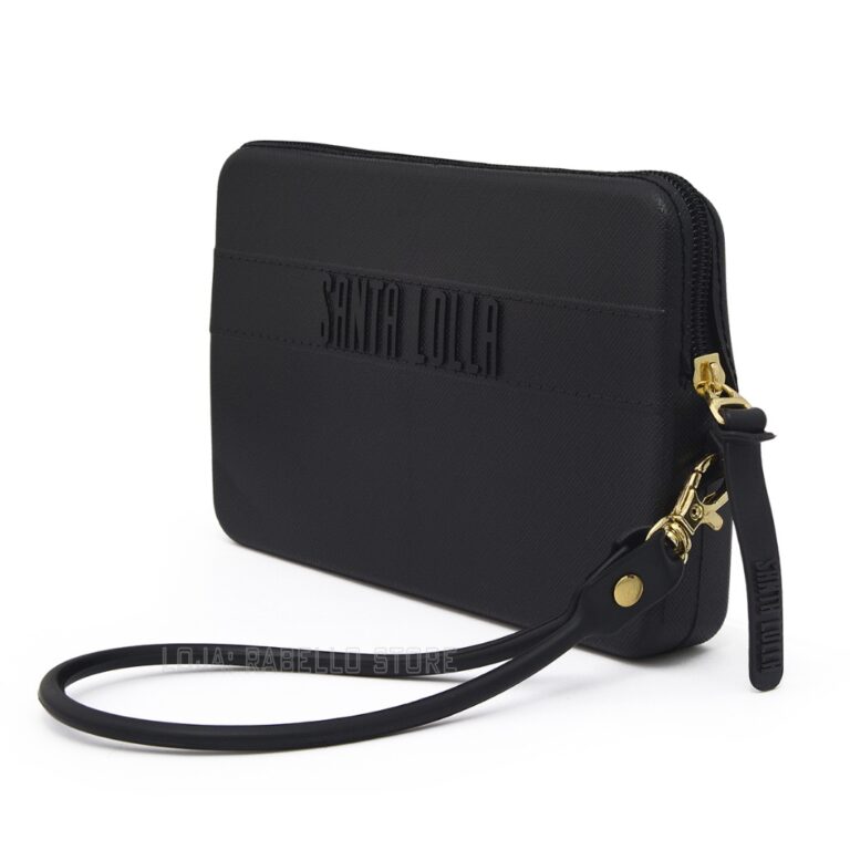 Carteira Feminina Emborrachada Santa Lolla com Al�