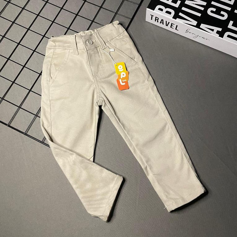 Calça Infantil Menino Esporte Fino Sarja Bolso Em