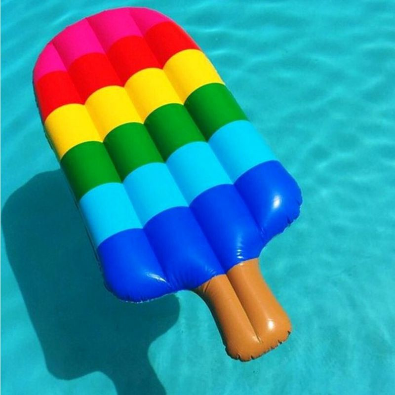 Boia Inflável Picolé Grande Gigante Piscina