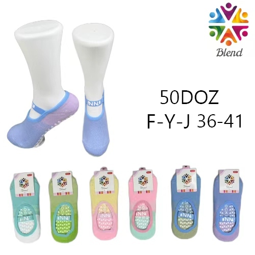 Kit 12 Pares de Meias Sapatilha para Pilates Yoga 
