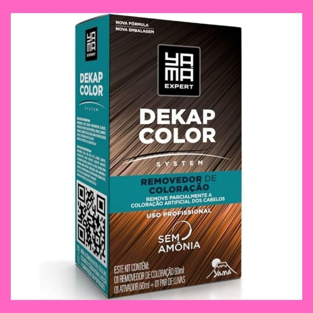 Yamá Dekapcolor System Removedor de Coloração – 120ml