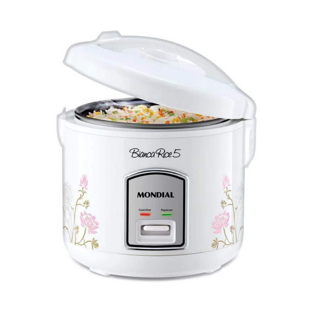 Panela elétrica Mondial Bianca rice 5 Xícaras NPE-05 400W