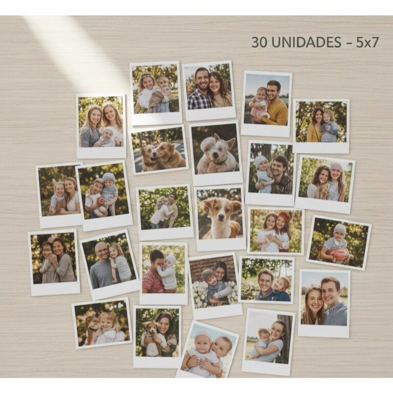 30 Mini fotos na promoção -Alta Qualidade + Fret