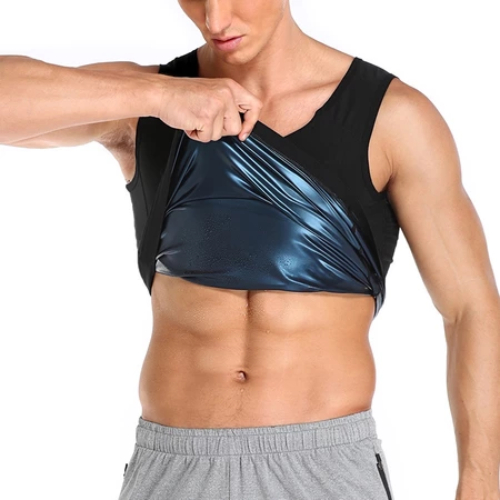 Camiseta Térmica Masculina Efeito Sauna Compress�