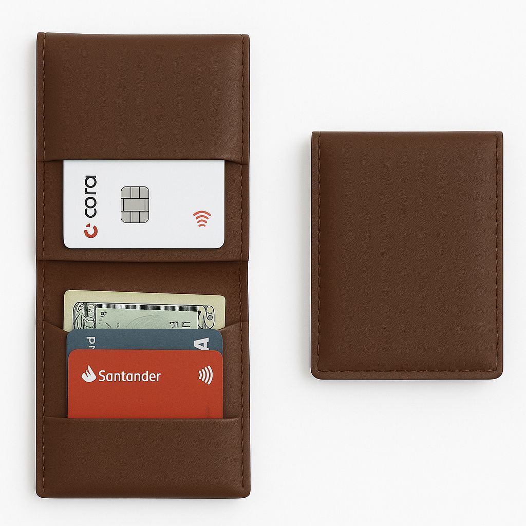 kit 50 Porta Cartão Masculino e feminino Slim Carteira Feminina Carteira masculina Promoção Varias