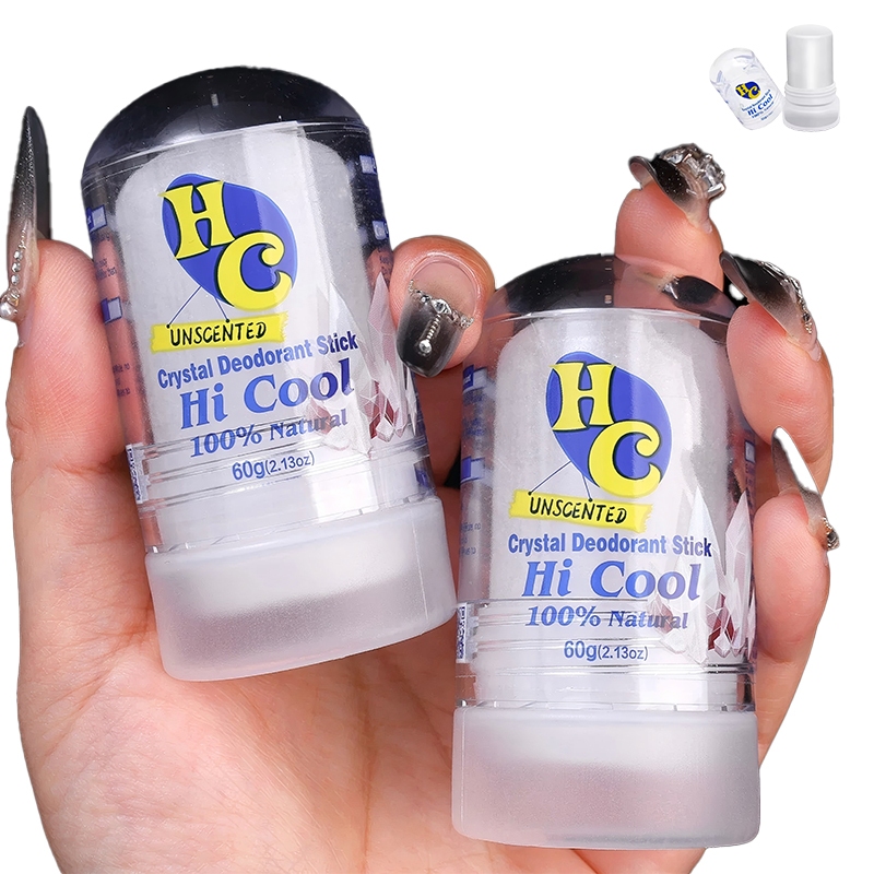 Kit  Desodorante natural Cristal/Pedra odor c vermelhidão e inchaçoorporal Antitranspirantes para ho