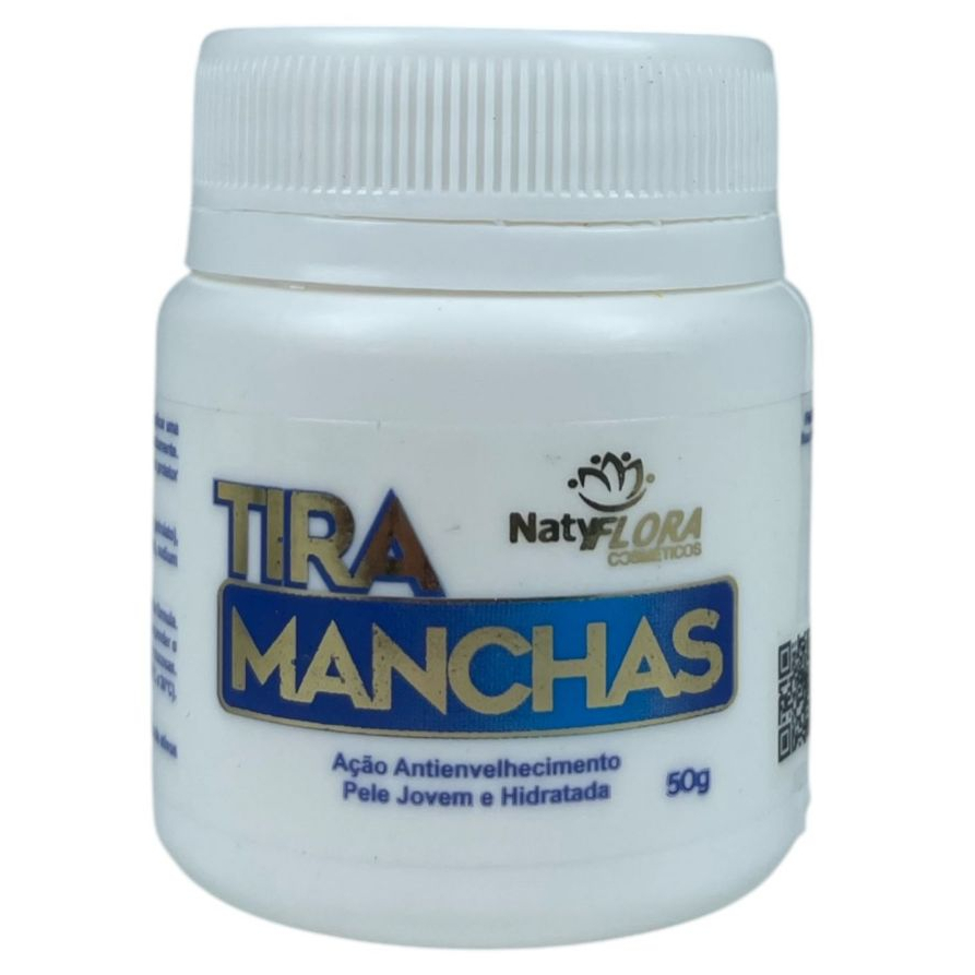 Creme Tira Manchas 50g Pele Jovem e Hidratada NatyFlora