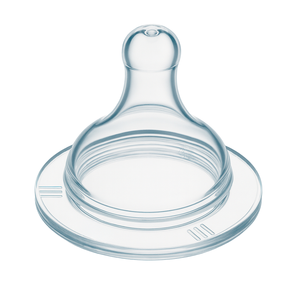 Bico De Mamadeira Big Redondo Tetê Universal 100% Silicone