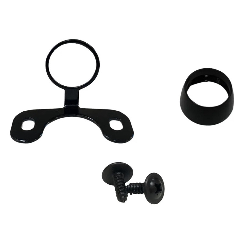 Suporte Borboleta Preto para Câmera de ré 18,5mm