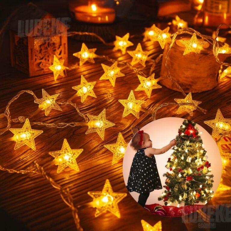 Pisca Pisca Estrela Led 2 Metros 8 Estrelas Decora