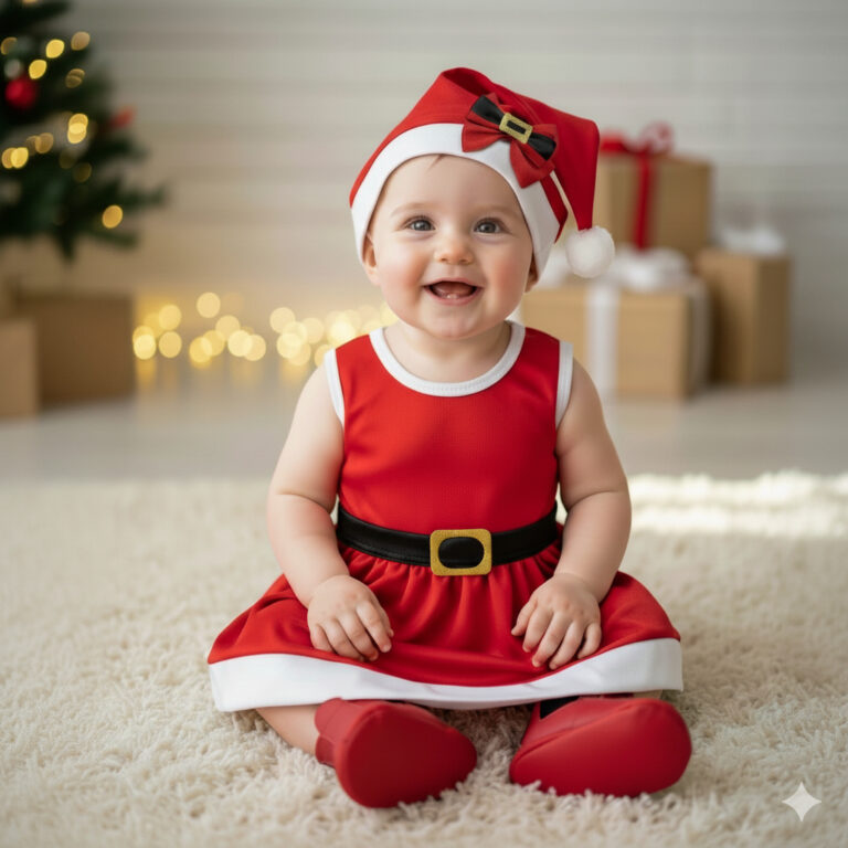 Vestido Infantil Bebê Menina Temático Mamãe Noe
