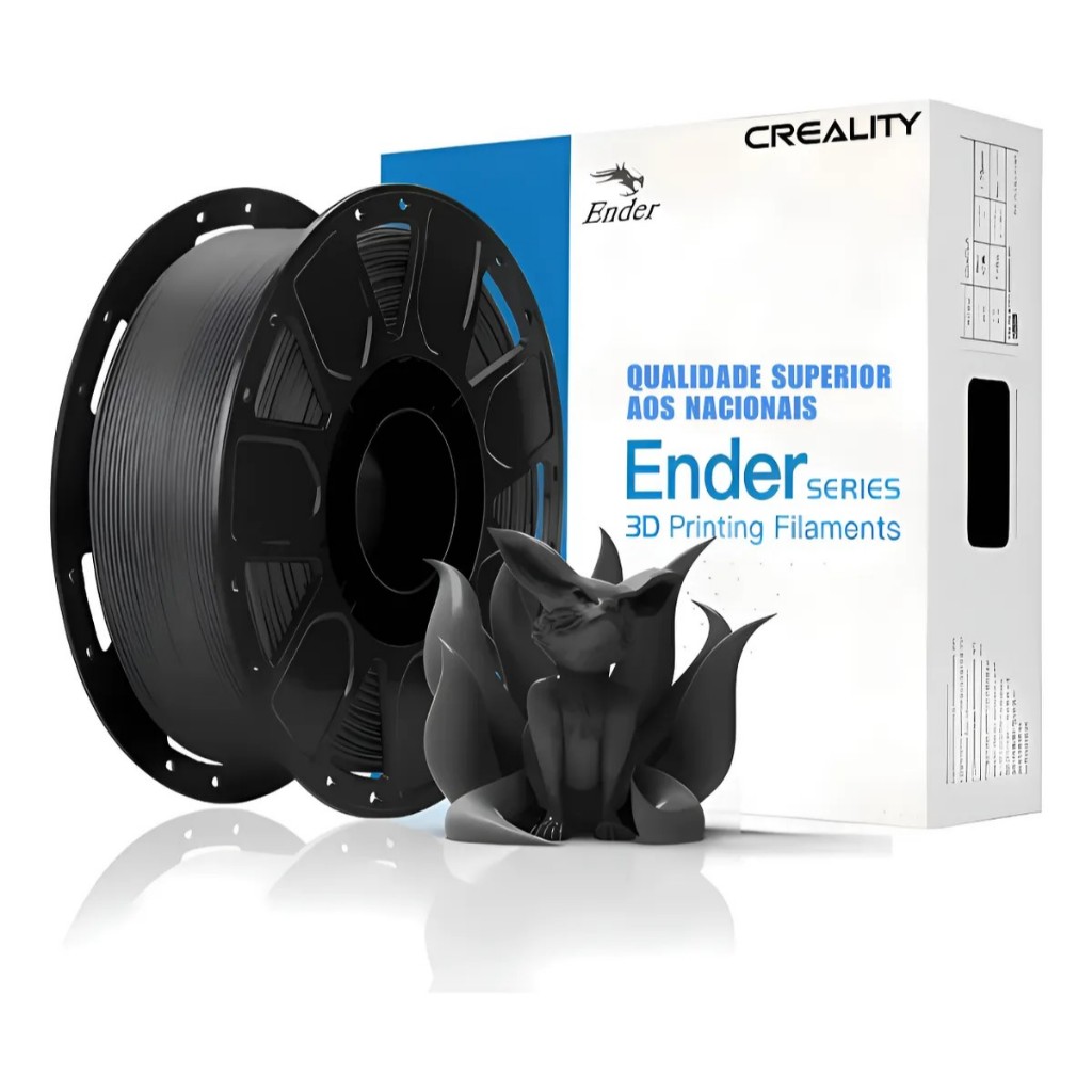 Filamento 3D Creality Ender PLA 1kg Alta Qualidade  Várias Cores – Impressão Precisa