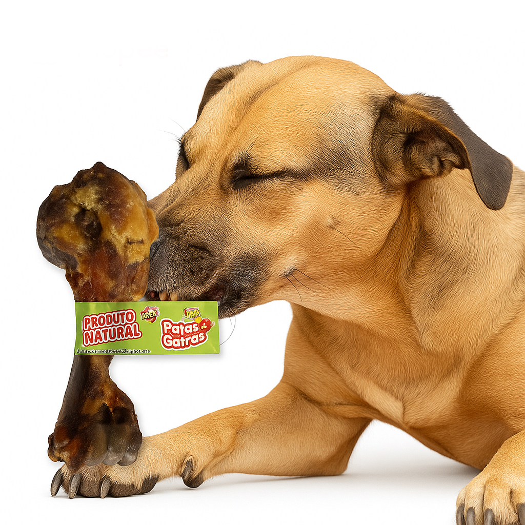 Osso Natural para Cães Suino Defumado