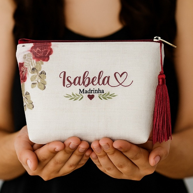 POSTAGEM RÁPIDA* / Necessaire Personalizada SLIM 