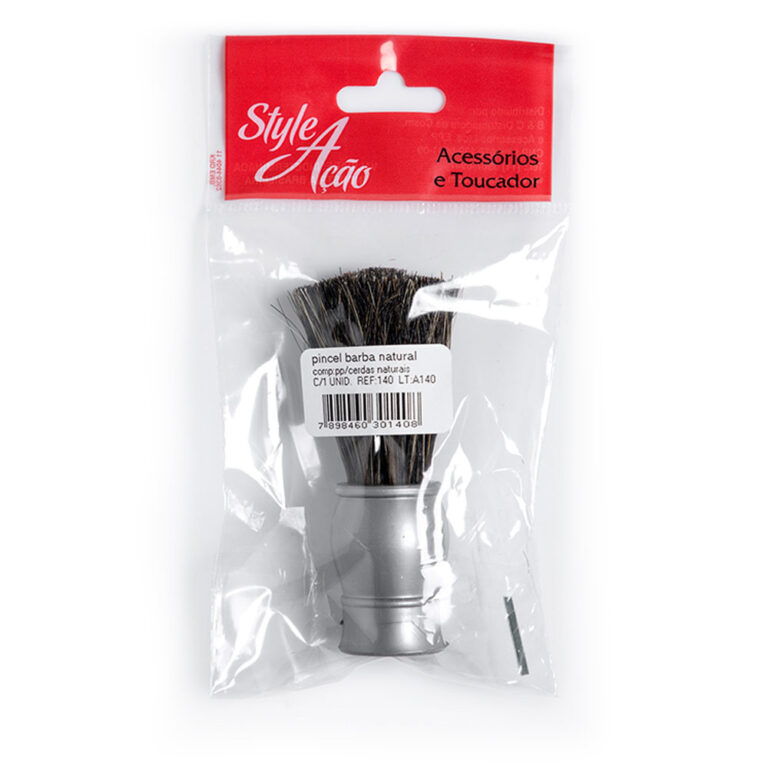 Style e Ação Pincel para Barba Sintético