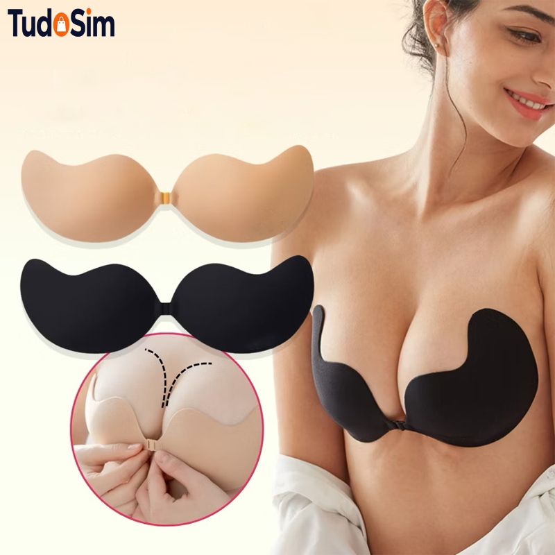 Adesivos Para O Peito Em Forma De Pétalas De Silicone Levantam Auto-Adesivas Sem Alças Tampa Invisív