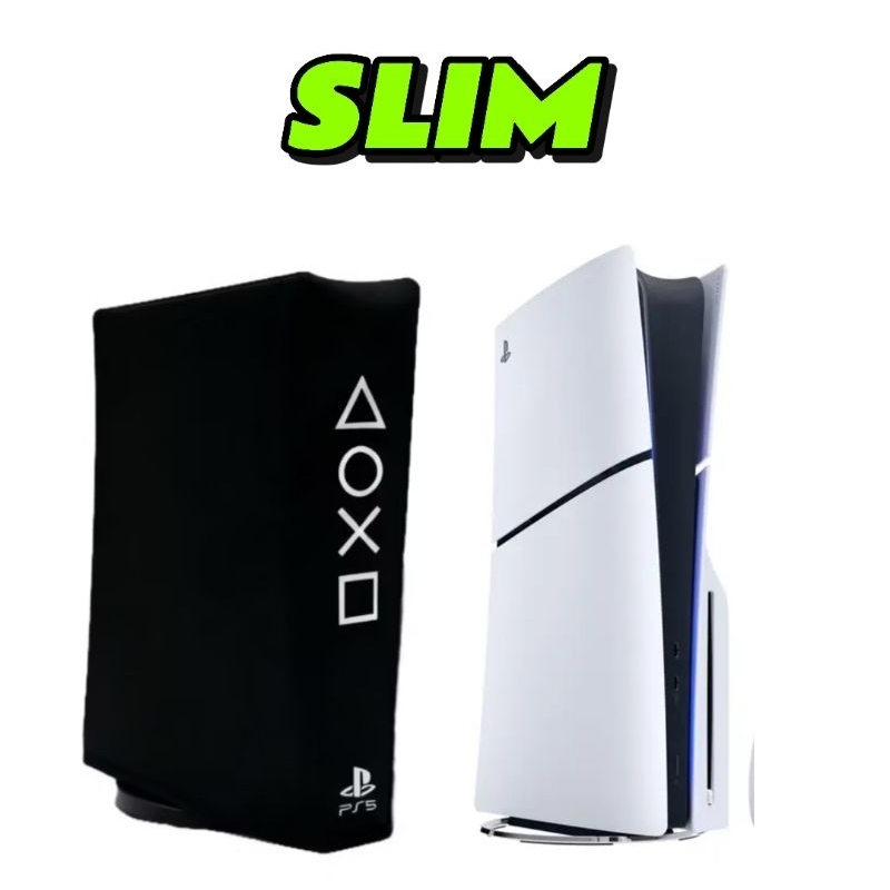 Capa protetora anti poeira  PS5 SLIM VERTICAL