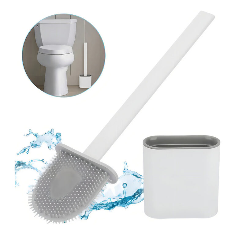 Escova Vaso Sanitário De Silicone Cores C Base Pa