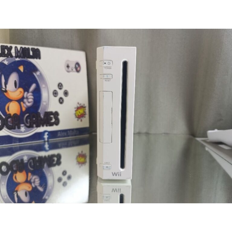 NINTENDO WII BLACK DESB. JA COM JOGOS