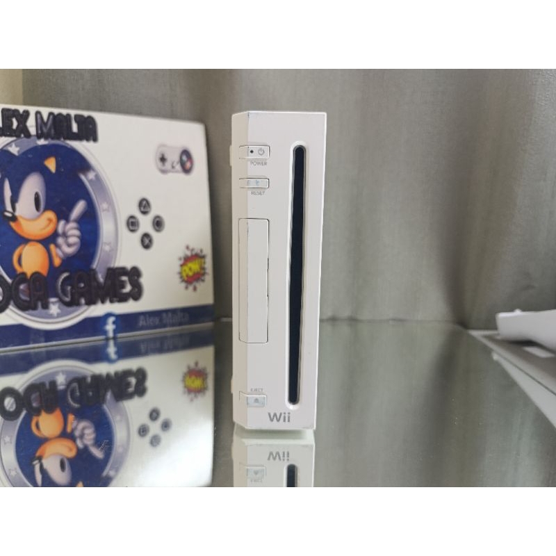 NINTENDO WII BLACK DESB. JA COM JOGOS