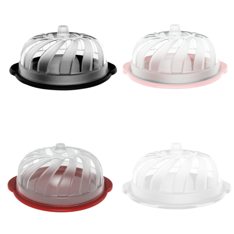 Boleira C/ Tampa Redonda Plástico Resistente Gour