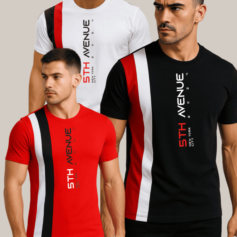 Camisa Masculina Camiseta Streetwear Algodão Slim