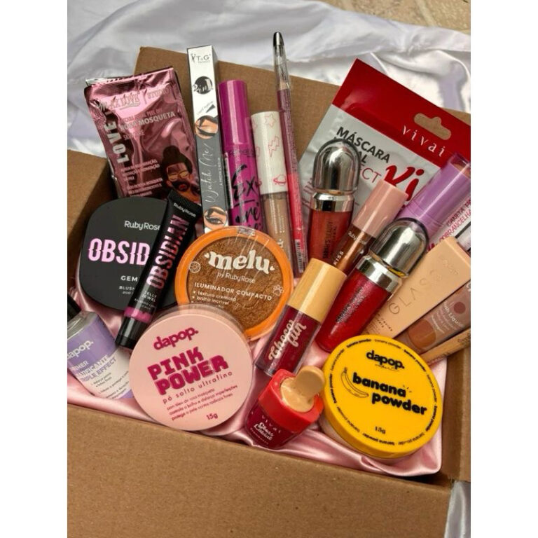 KIT MAQUIAGENS 03 PRODUTOS SURPRESA LEIA A DESCRI�