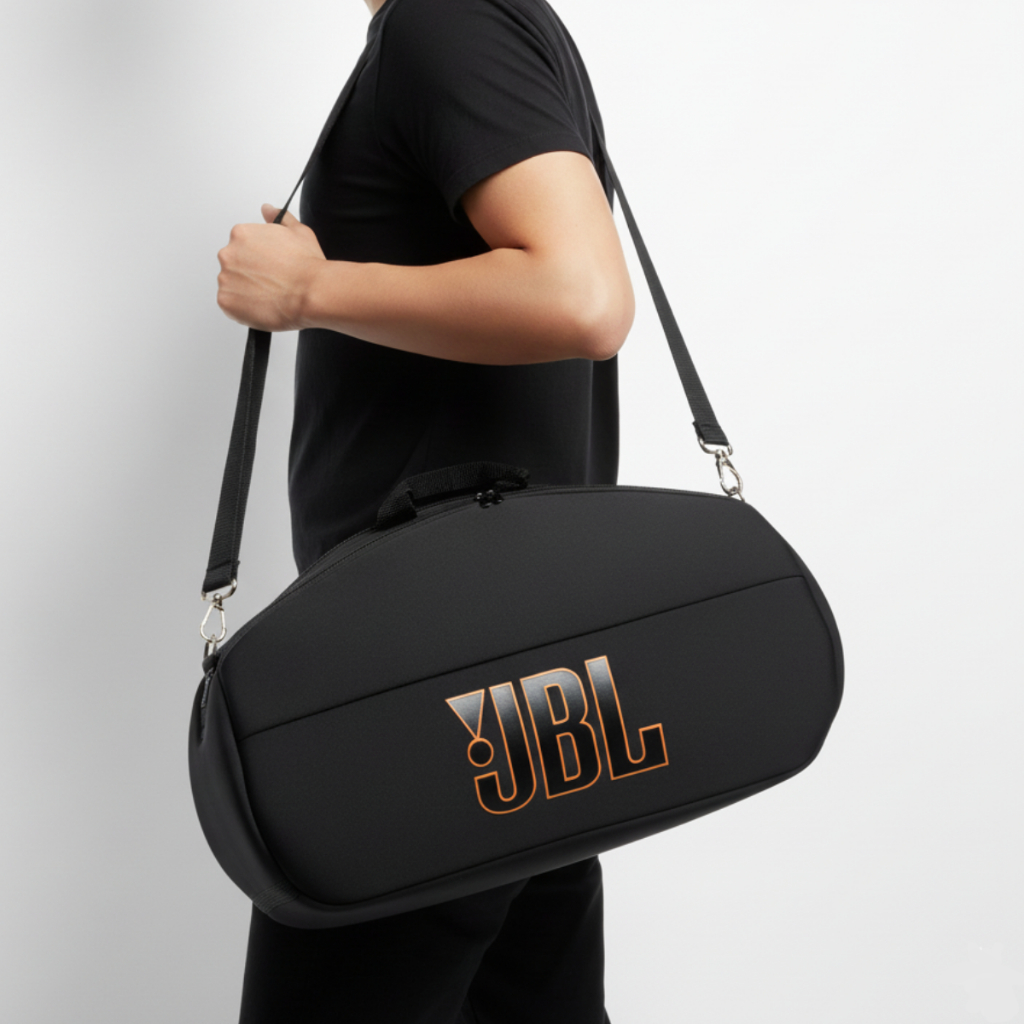 Bolsa Case Capa Para Boombox  3 2 1 4 Espumada Resistencia Estampa Premium Alça Resistente Nova Envi