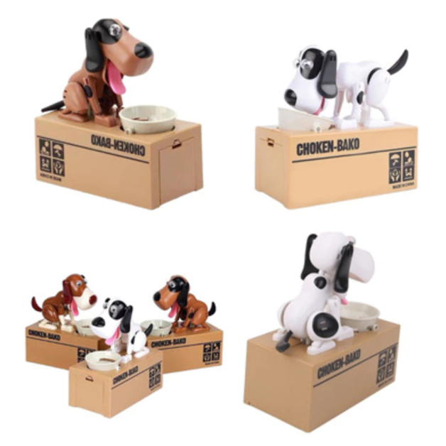 Cofrinho Cofre De Cachorrinho Que Come Moedas Deco