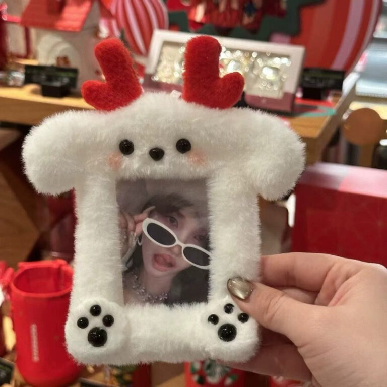 Porta Cartão De Desenho Animado Chaveiro Cute Ido