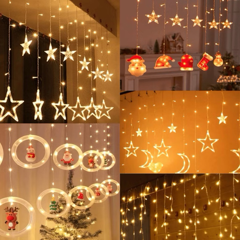 Pisca Pisca/Cascata/Cortina Natal em Led Diversos Modelos Ano Novo/Natal/Festas/Decorações