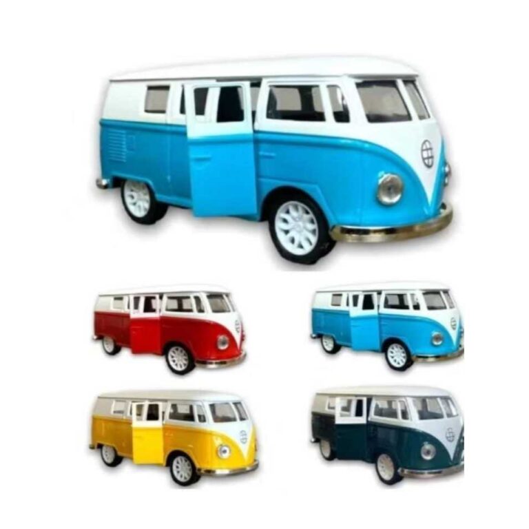Kombi Miniatura Perua Carrinho Colecionador Abre P