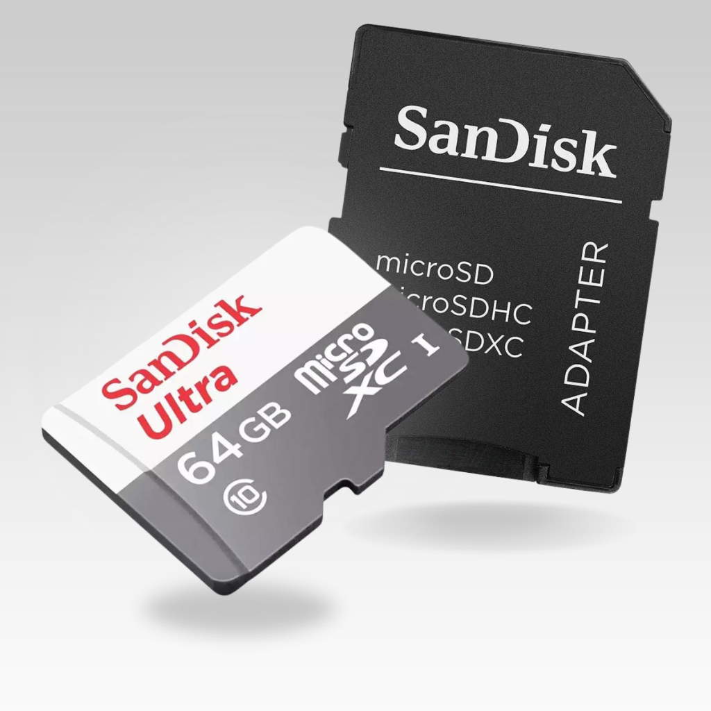 Kit Cartão de Memória Micro SD Ultra 32GB 64GB 128GB c/ Adaptador Classe 10 até 100MBs – 100CEM
