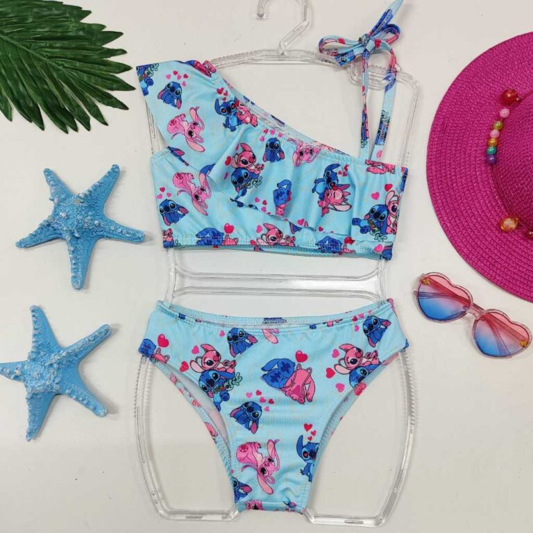 Biquini Infantil Babadinho 2 4 6 8 10 Moda Praia P