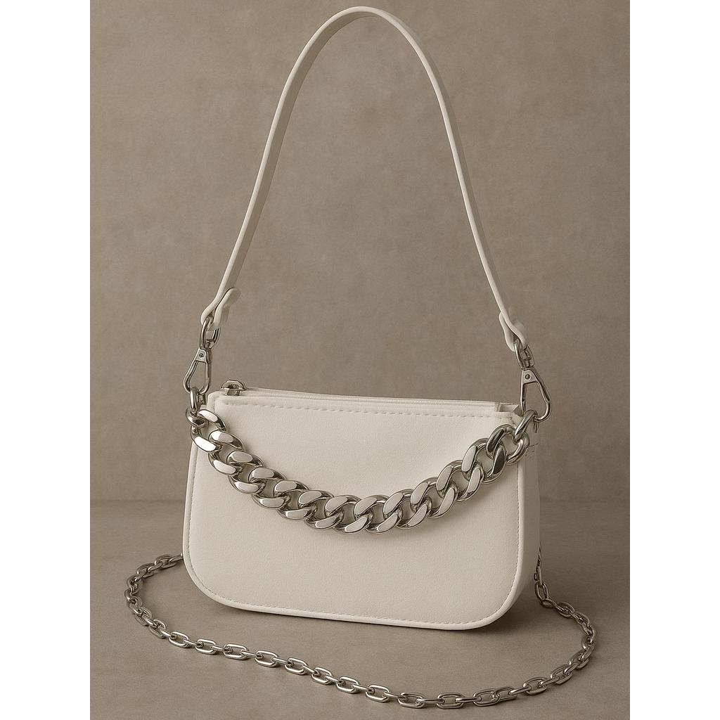 Bolsa Sarinha Com 2 Alcas E  1 Ferragem Plastico