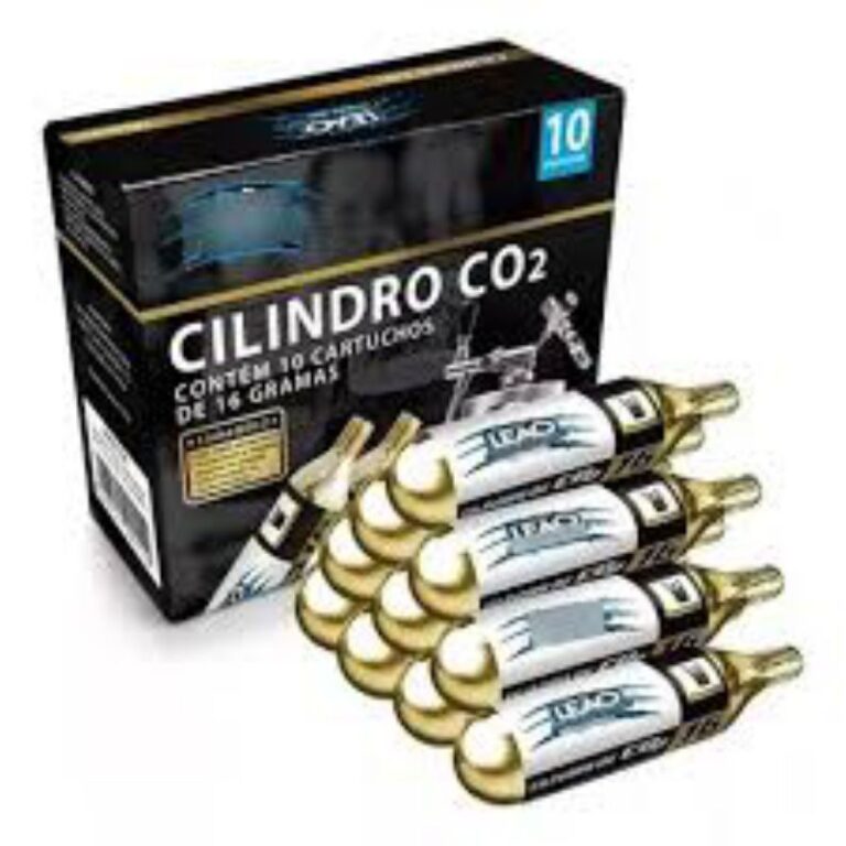 Cápsulas Co2 16g Mini Ikeg Chopeira Com Rosca 3/8