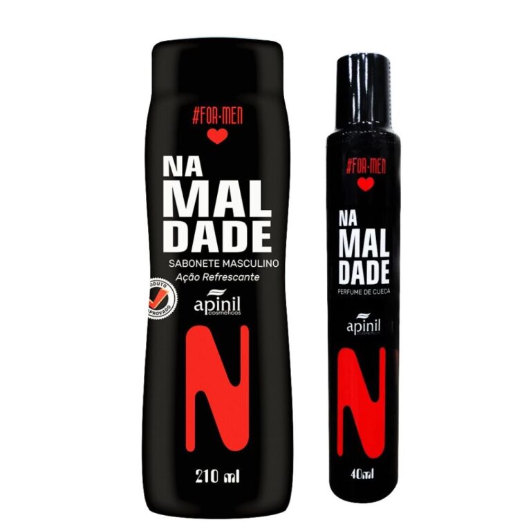 Kit sabonete + Perfume de Cueca NA MALDADE MASCULI